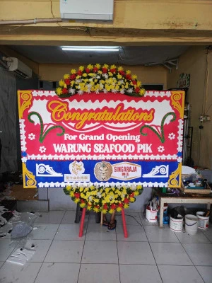 Papan Bunga di Karangmukti Bungursari